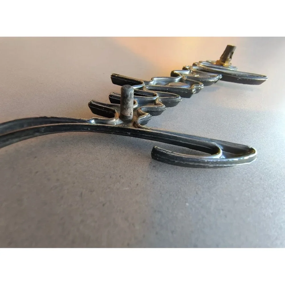 Vintage Chevrolet Impala Script Emblem Badge‎ 9837199 Metal Trim for Roof Panel
